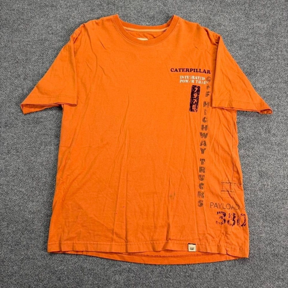 Caterpillar construction‎ t shirt size men's extra large